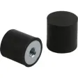 Kipp Gummi-Metall-Puffer Typ E D=40, H=30