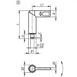 KIPP D=8 SPERRRIEGEL GLATTE AUSFÜHRUNG