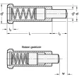 Ganter Federnde Druckstücke GN614.6