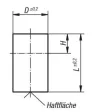 Kipp Magnet rund, Stabgreifer D=32, L=40