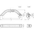 Ganter Maschinengriffe, Aluminium GN428-AL-28