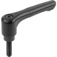 Kipp Flachklemmhebel Gr. 3 M10x60