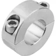 Kipp Klemmring geteilt Edelstahl, D1=15