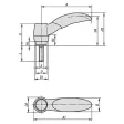 KIPP KLEMMHEBEL ECO GR. 3 M10
