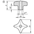 KIPP D1=32 KREUZGRIFF DIN6335