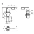 KIPP M10 FORM:B SPERRRIEGEL MIT ANSCHLAG
