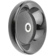 KIPP SCHEIBENHANDRAD D1=125 PASSBOHRUNG