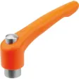 KIPP M06 KLEMMHEBEL MIT SCHUTZKAPPE GR. 2