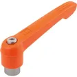 Kipp Klemmhebel Gr. 3 M8 Edelstahl