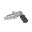 Ganter Rastriegel mit Rastfunktion, Edelstahl GN721.6
