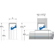 Freudenberg Simmerring 75x90x12/8 B2 72NBR902