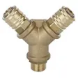 Riegler Verteiler 2 Schnellverschlusskupplung NW7,2