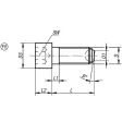 KIPP M20 KUGELDRUCKSCHRAUBE MIT KOPF