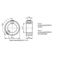 Kipp Stellring DIN705 Form A Stahl D1=26