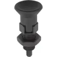 KIPP ARRETIERBOLZEN GR. 3 D1=M16X1,5, D=8, FORM:D MIT RASTNUT, MIT KONTERMUTTER