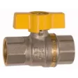 Riegler Kugelhahn DIN EN 331, DVGW, Messing vernickelt