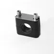 Stauff Komplettschelle Gr. 4, 10 mm Standard-Baureihe, Polypropylen