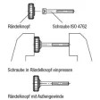 KIPP RÄNDELKNOPF MIT INNENSECHSKANT FÜR=M04