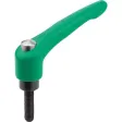 KIPP M06X25 KLEMMHEBEL MIT SCHUTZKAPPE GR. 2