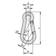KIPP KARABINERHAKEN DIN5299