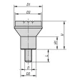 KIPP PILZKNOPF GR. 3