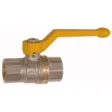 Riegler Kugelhahn DIN EN 331, DVGW, Messing vernickelt