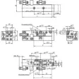 Norelem Linearmodul pneumatisch Gr. 4, C=35, mit Schienenführung