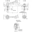 Ganter Spiralexzenter, Stahl, Spannung radial, Schraube von der Rückseite GN918 KVB-R