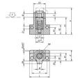 Kipp Spannhaken mit Winkelaufnahme M10