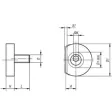 KIPP FORMSCHLUSS-SPANN-EXZENTER