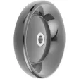 Kipp Scheibenhandrad ohne Griff Form E, D=160, D1=18 Edelstahl