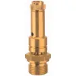 Riegler Sicherheitsventil DN 8, Messing, G1/2 Ansprechdruck 12,5 bar