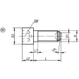 KIPP M20 KUGELDRUCKSCHRAUBE MIT KOPF