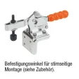 KIPP SCHNELLSPANNER STANDARD STAHL