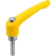 KIPP M10X20 KLEMMHEBEL MIT SCHUTZKAPPE GR. 3
