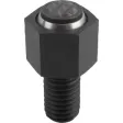 Kipp Pendelauflage Form M mit O-Ring D1=M12, L1=60