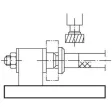 Norelem Platte rechteckig, Aluminium, L=400