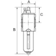 Riegler Nebelöler »FUTURA« Polycarbonatbehälter & Schutzkorb BG1