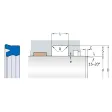 SKF Hydraulische Kolbenstangendichtung ZBR 55