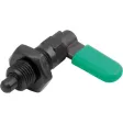 KIPP SPERRRIEGEL MIT SECHSKANT, D=8, M16X1,5, SW1=16, FORM:D, MIT KAPPE