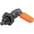 KIPP SPERRRIEGEL MIT SECHSKANT, D=8, M16X1,5, SW1=16, FORM:D, MIT KAPPE