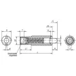 KIPP D=M16 FEDERNDES DRUCKSTÜCK STANDARD
