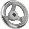 Kipp Handrad DIN950, GG ohne Griff mit Nut, D1=140, D2=14