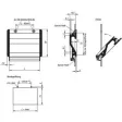 Kipp Schalengriff Form B, L=100 naturfarben eloxiert