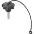 Kipp Sterngriff D1=32 M6x40 mit S.Band Form LS