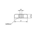 KIPP MAGNET FLACHTOPFMAGNET ALNICO