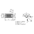 KIPP D=M06 FEDERNDES DRUCKSTÜCK STANDARD