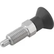 KIPP ARRETIERBOLZEN GR. 4 D1=M20X1,5, D=10, FORM:A OHNE RASTNUT OHNE KONTERMUTTER