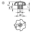 KIPP STERNGRIFF ÄHNLICH DIN6336 D=M12