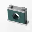 Stauff Komplettschelle Gr. 4, 28 mm Schwere Baureihe, Polypropylen